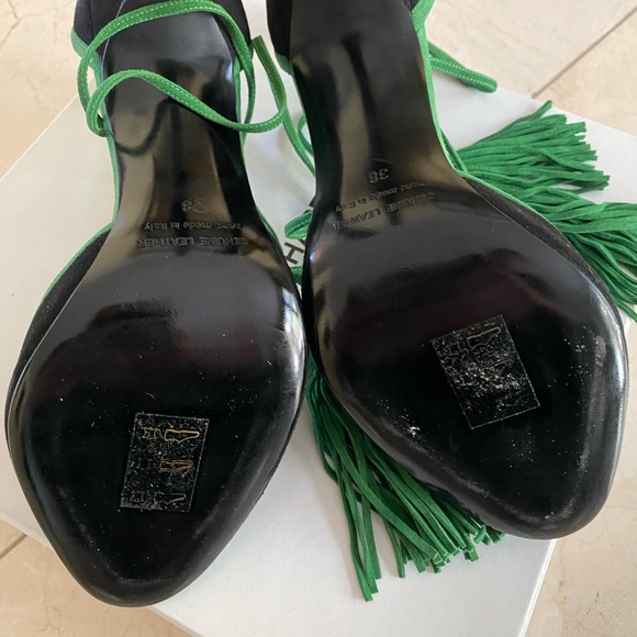 Brand new Pierre Hardy Lace suede sandals - Picture 4 of 7